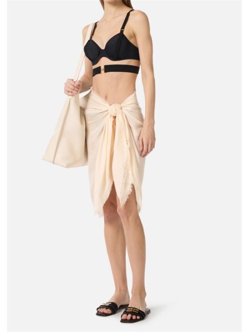 FOULARD SCARF ELISABETTA FRANCHI | SC15F61E2193 burro